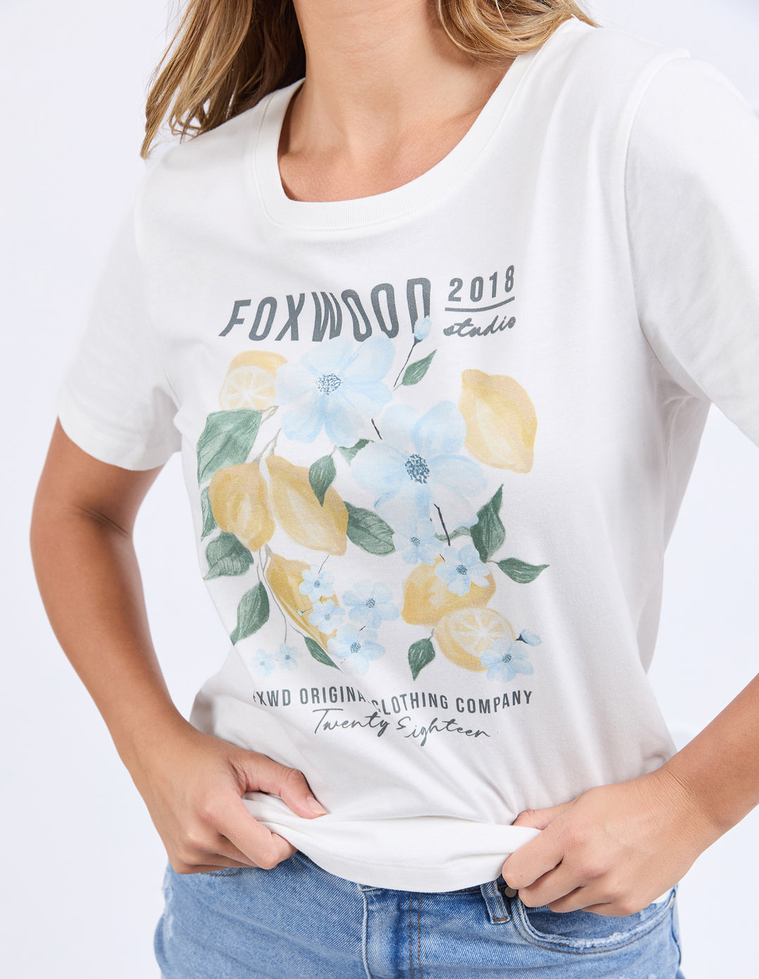 Foxwood | Limoncello Tee Vintage White