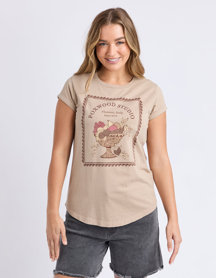 Foxwood | Florence Tee - Oatmeal