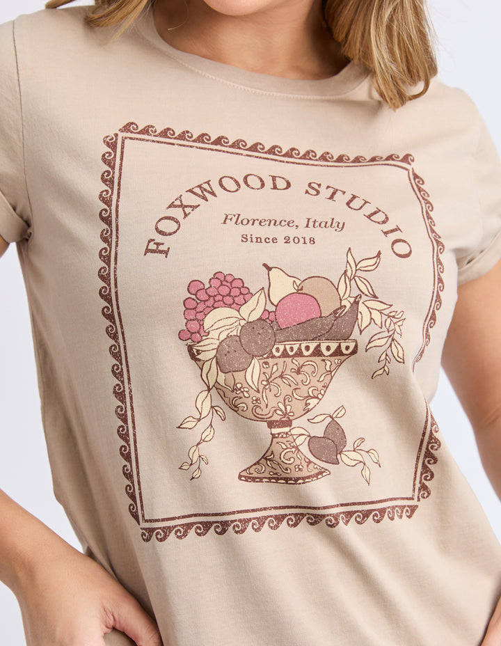 Foxwood | Florence Tee - Oatmeal