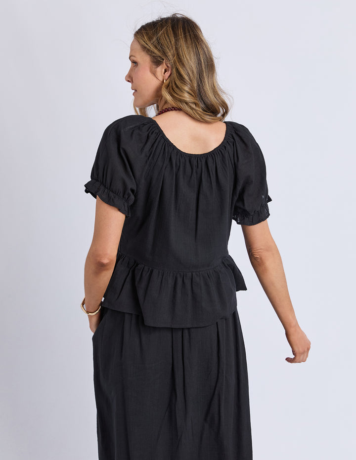 Foxwood | Tiana Top - Black