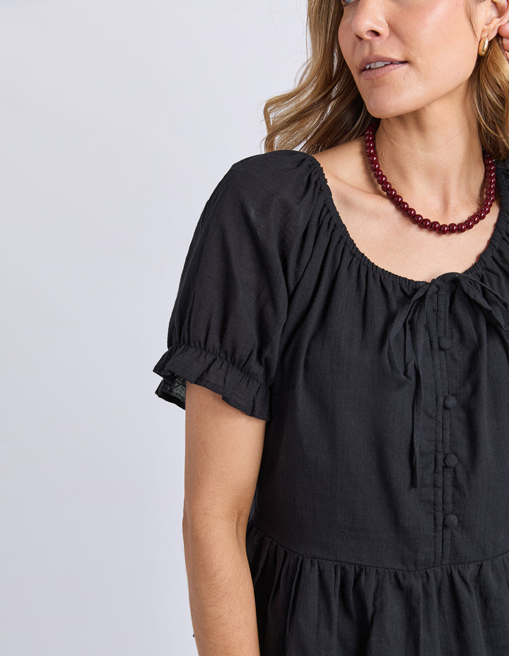 Foxwood | Tiana Top - Black