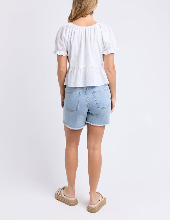 Foxwood | Tiana Top - White