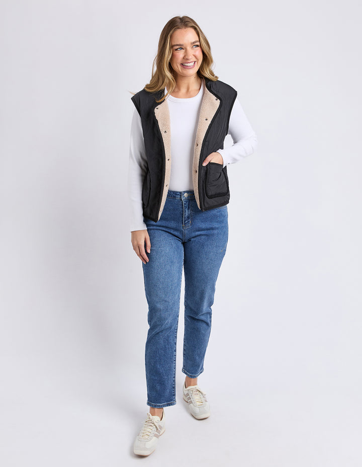 Foxwood | Alberta Vest - Black