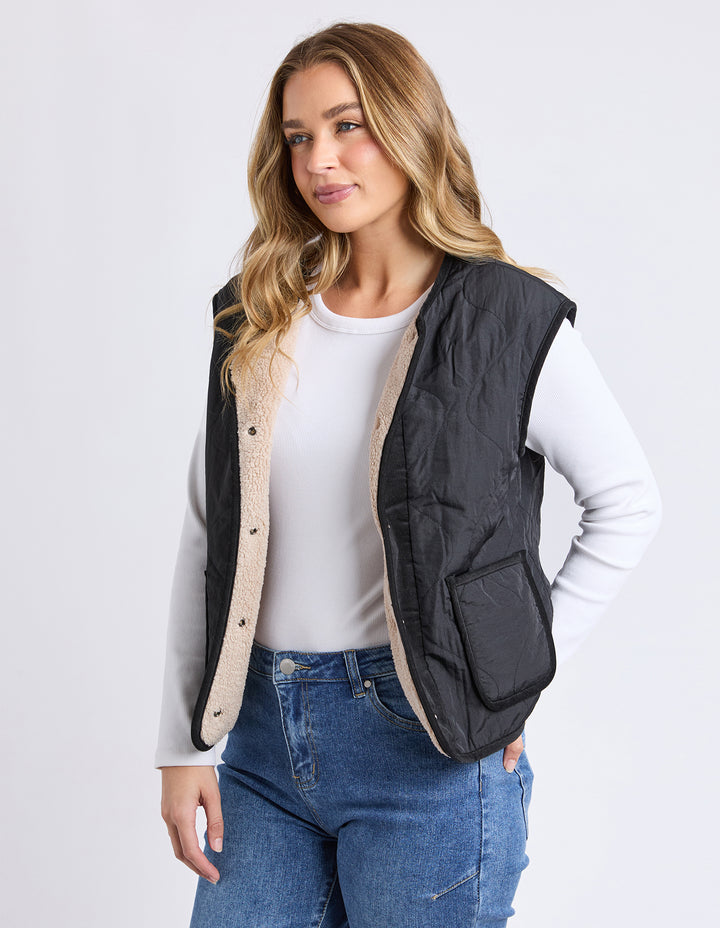 Foxwood | Alberta Vest - Black
