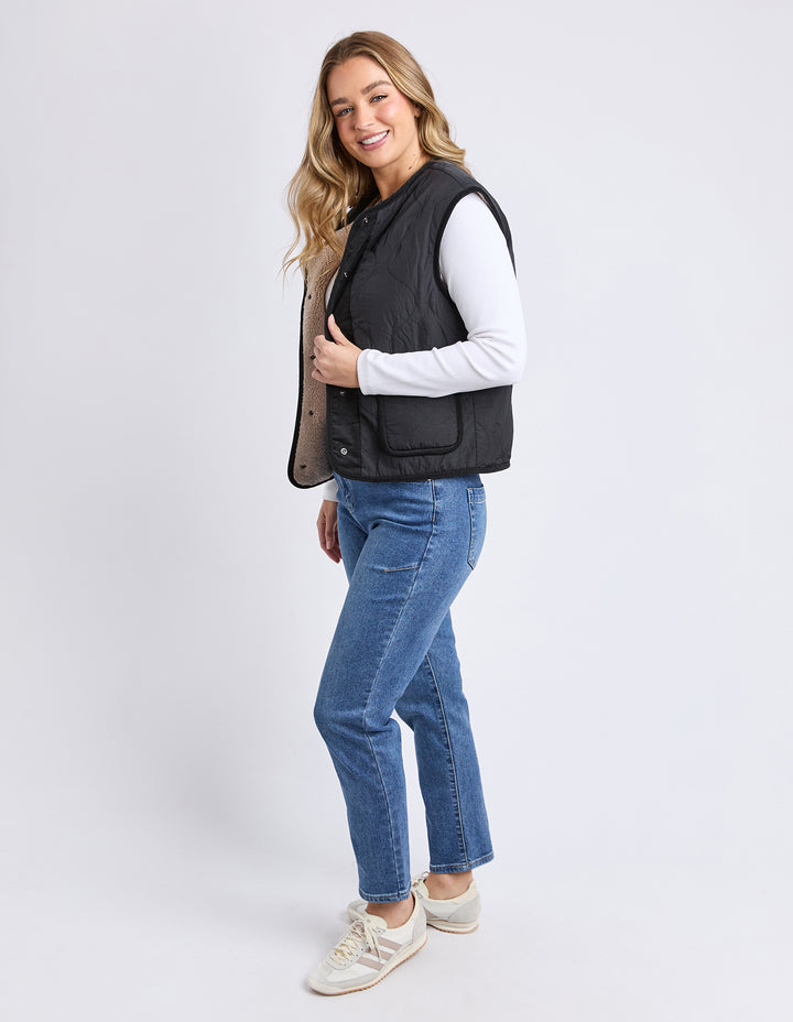 Foxwood | Alberta Vest - Black