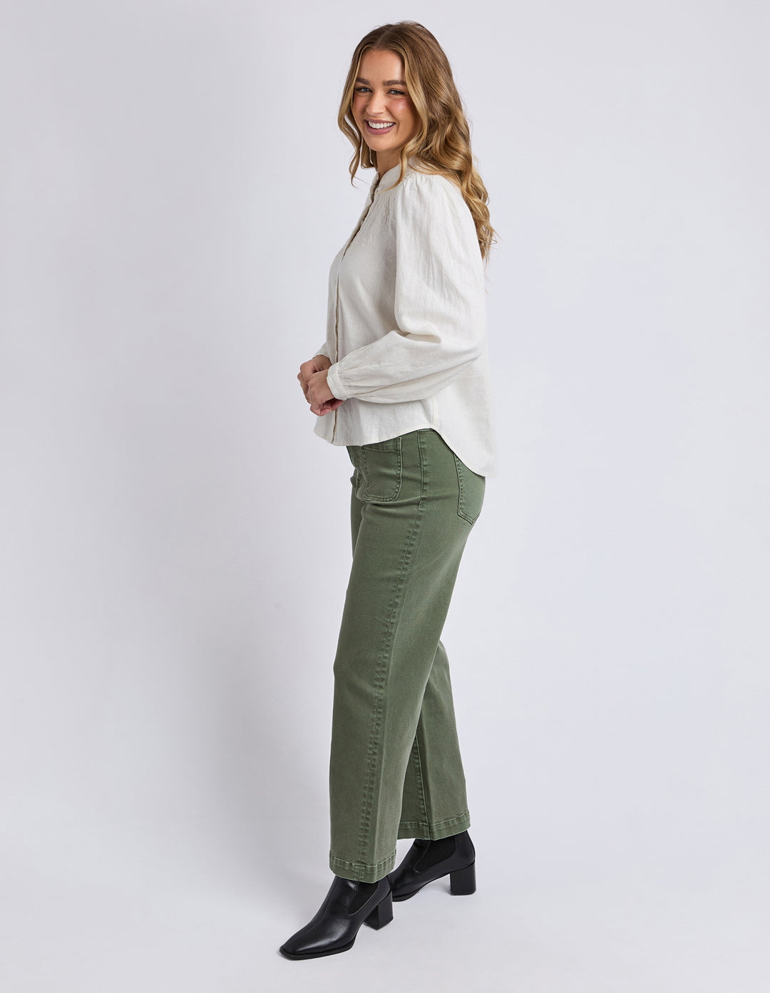 Foxwood | Eleanor Top - Vintage White