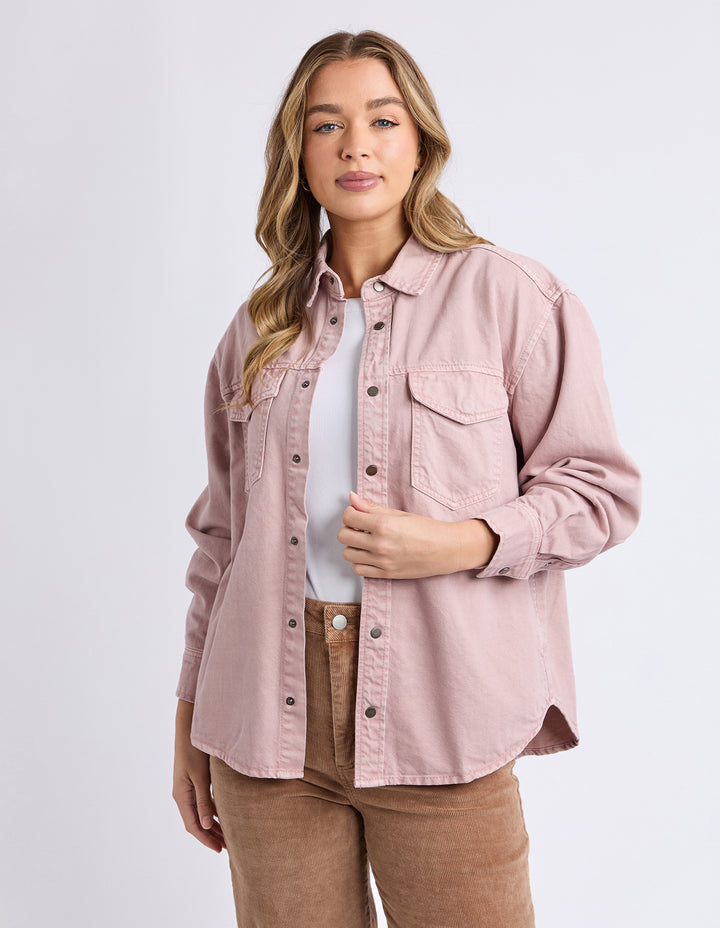 Foxwood | Daisy Overshirt - Woodrose