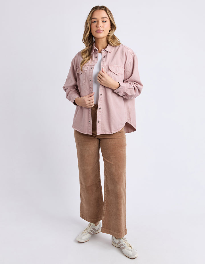 Foxwood | Daisy Overshirt - Woodrose