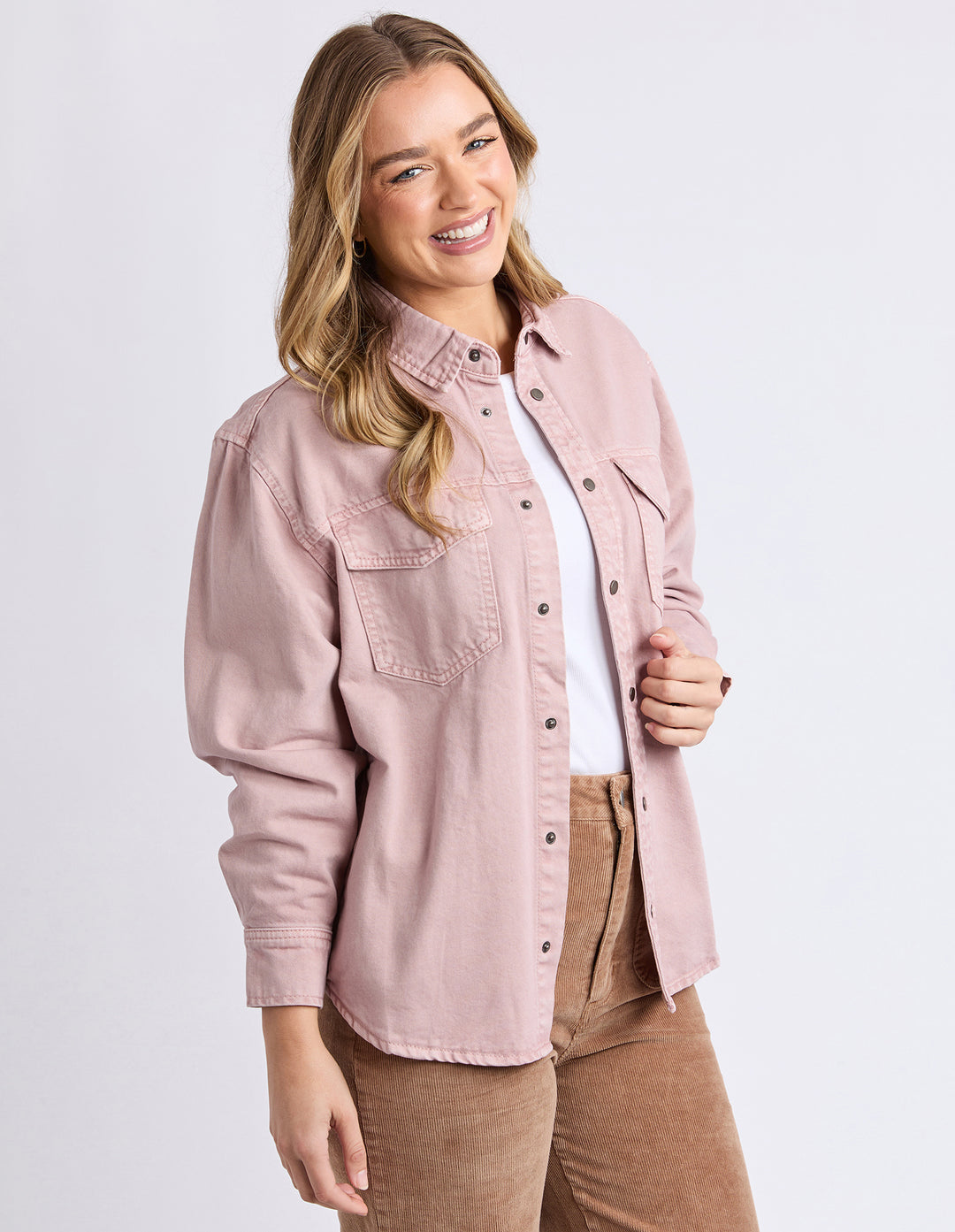 Foxwood | Daisy Overshirt - Woodrose