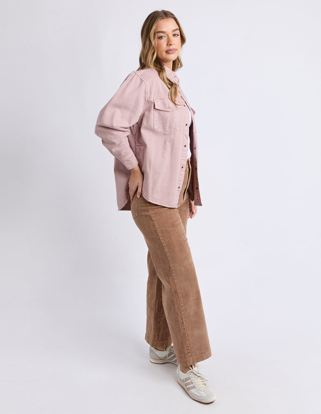 Foxwood | Daisy Overshirt - Woodrose