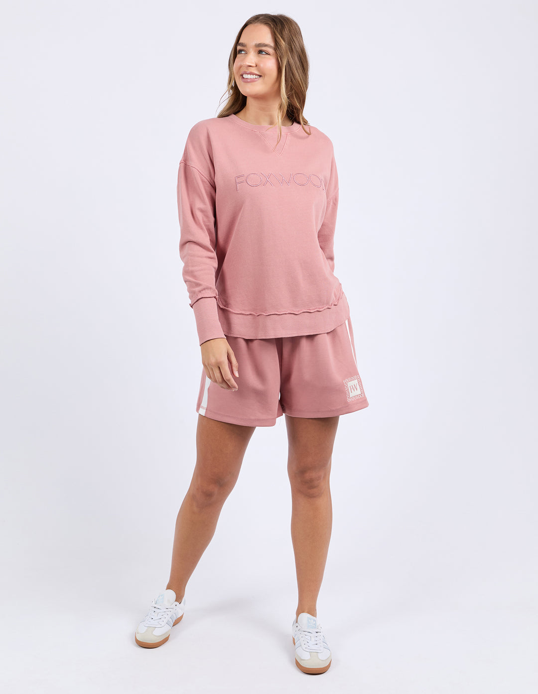 Foxwood | Simplified Crew Dusty Rose