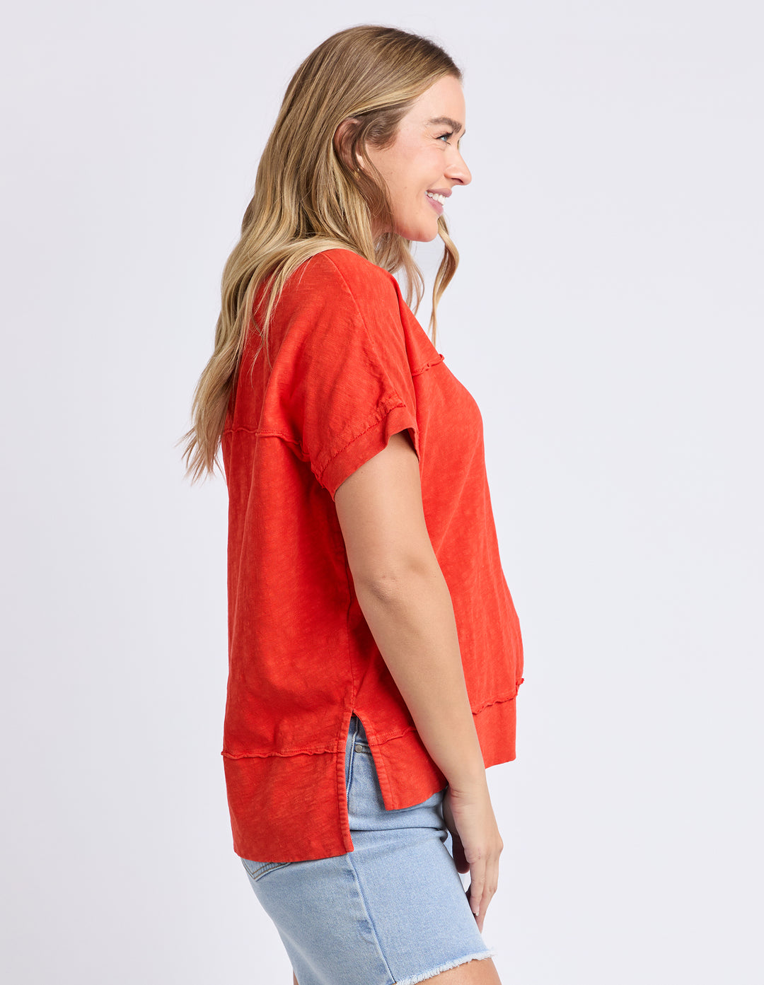 Foxwood | Allison Tee - Tangelo