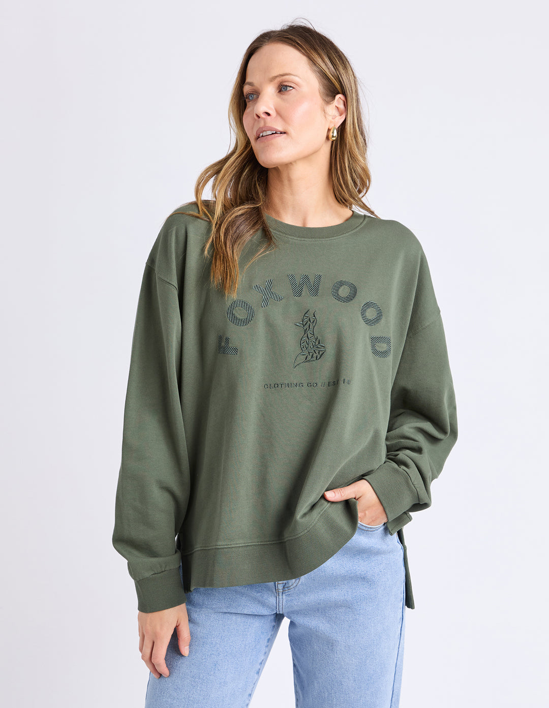 Foxwood | Effortless Crew - Khaki