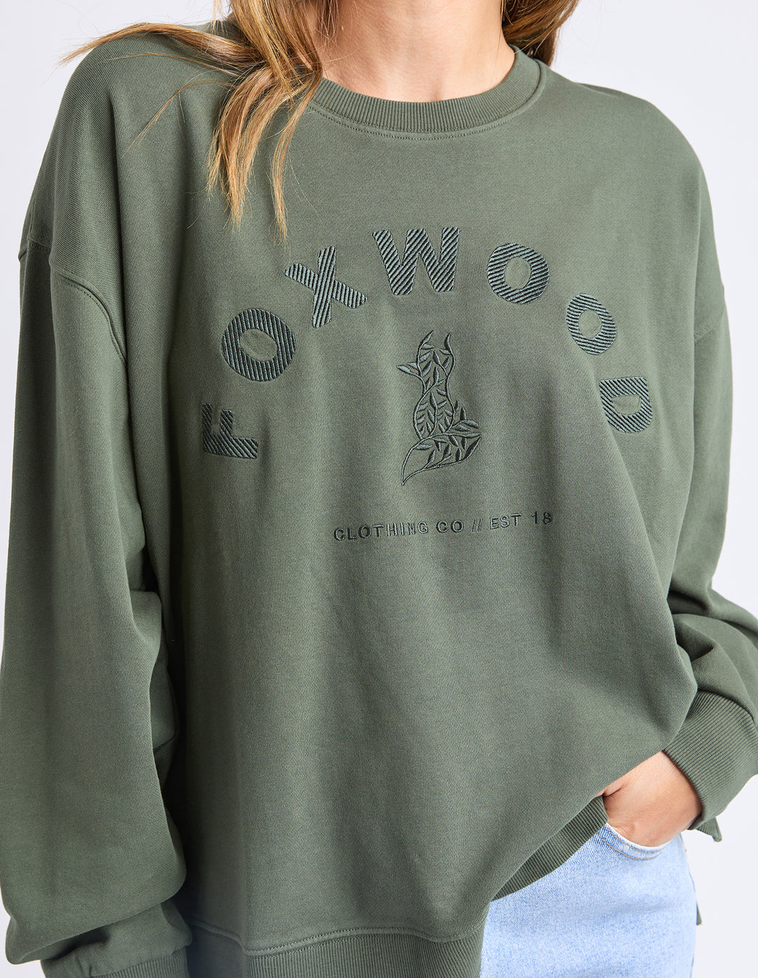 Foxwood | Effortless Crew - Khaki