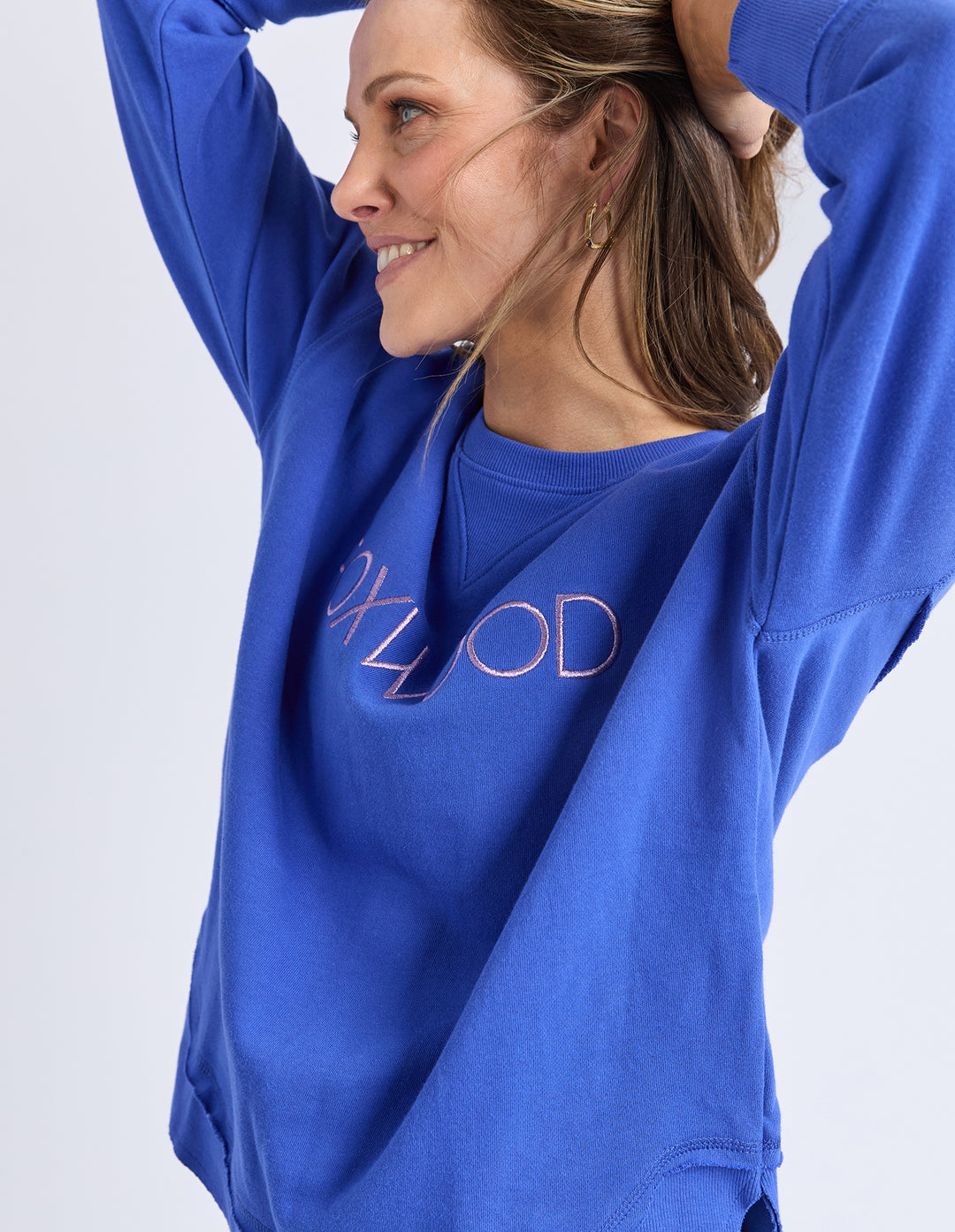 Foxwood | Simplified Metallic Crew - Blue