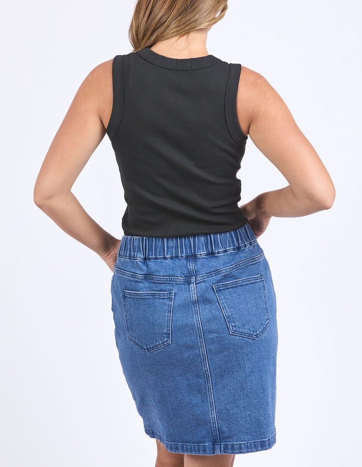 Foxwood | Iris Tank - Black
