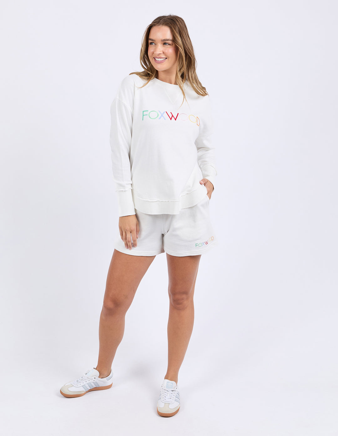 Foxwood | Simplified Confetti Crew - Vintage White