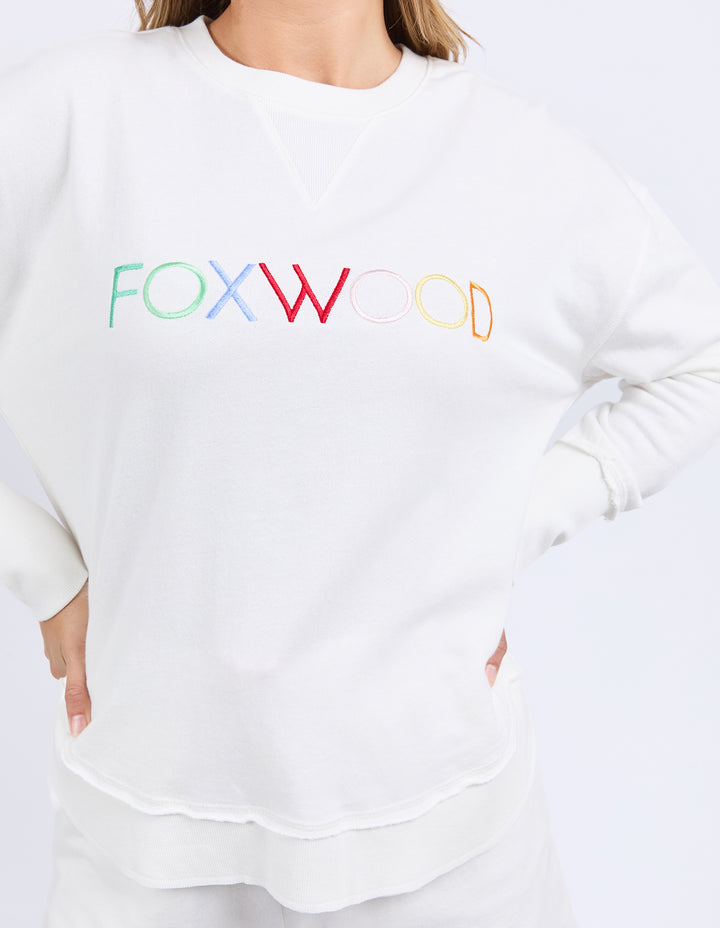 Foxwood | Simplified Confetti Crew - Vintage White