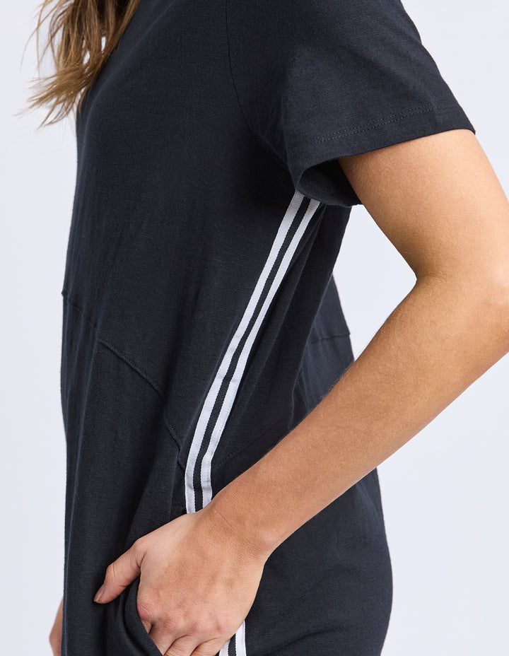 Fowxood | Bay Tape Dress - Black