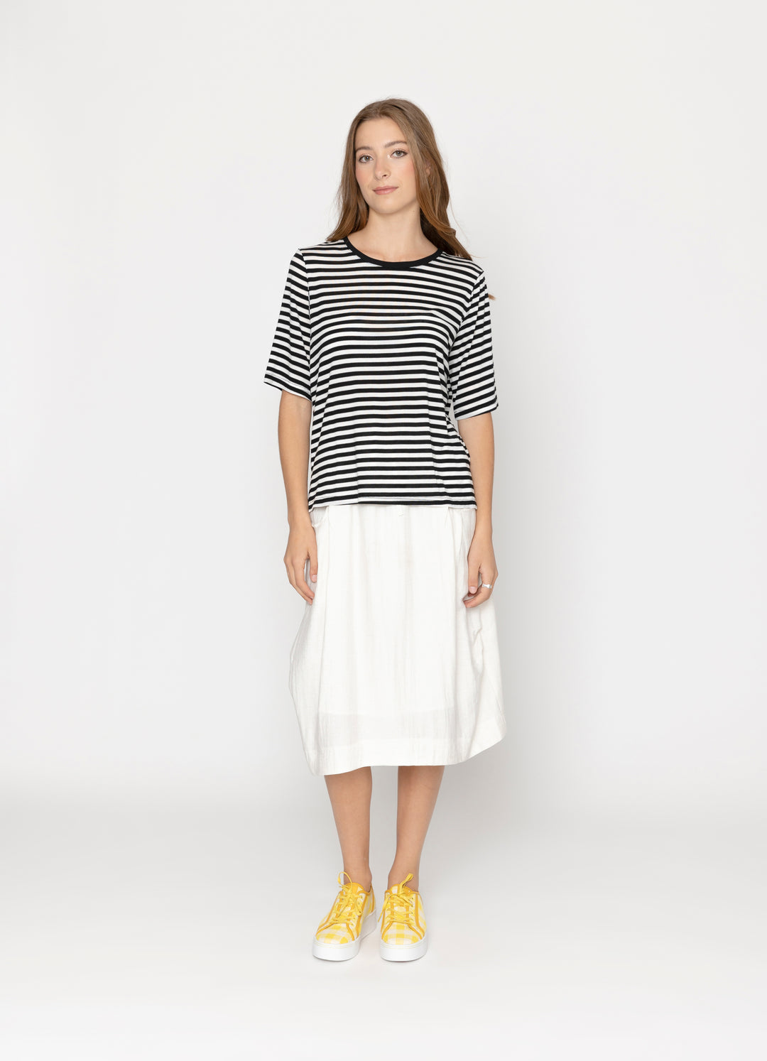 Two by Two | Hope Tee - Black Stripe