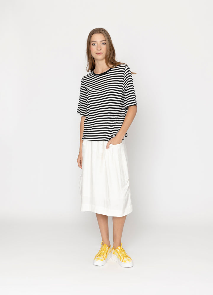 Two by Two | Hope Tee - Black Stripe