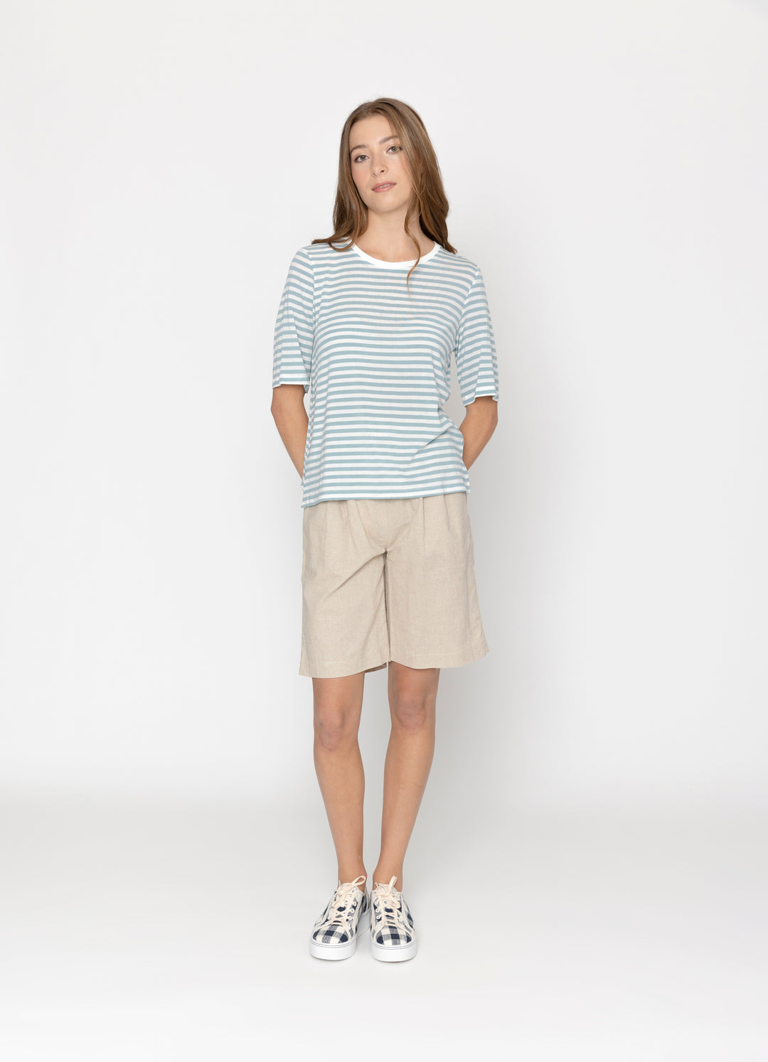Two by Two | Hope Tee - Sky Stripe