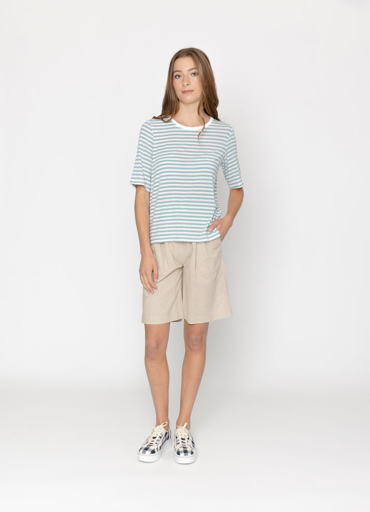 Two by Two | Hope Tee - Sky Stripe
