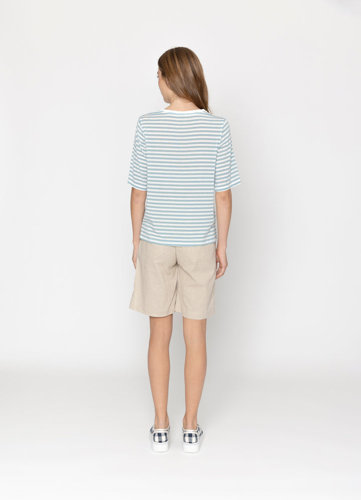 Two by Two | Hope Tee - Sky Stripe