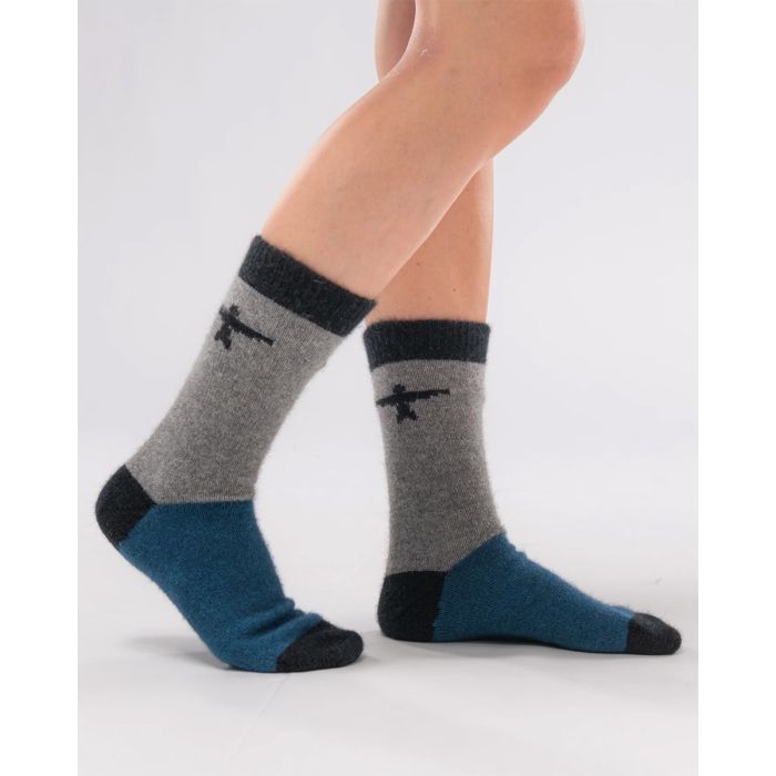 Colour Block Kite Socks