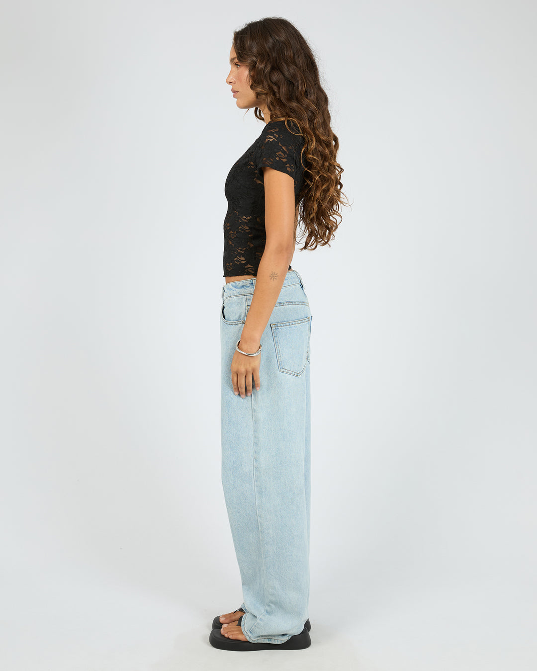 Silent Theory | Anella Lace Top - Black