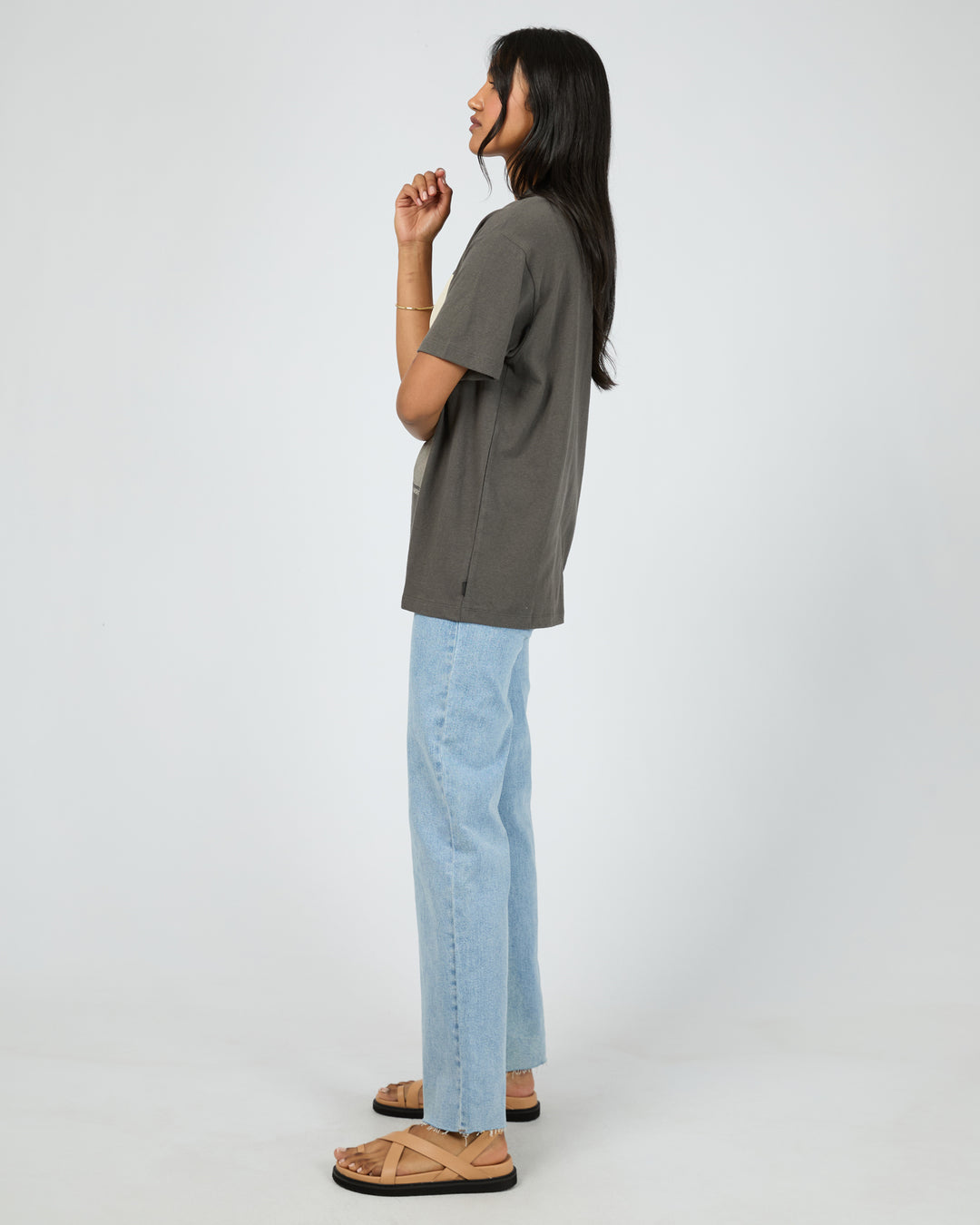 AAE | Yellowstone Relaxed Tee - Charcoal