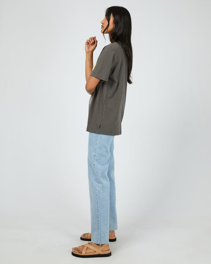 AAE | Yellowstone Relaxed Tee - Charcoal