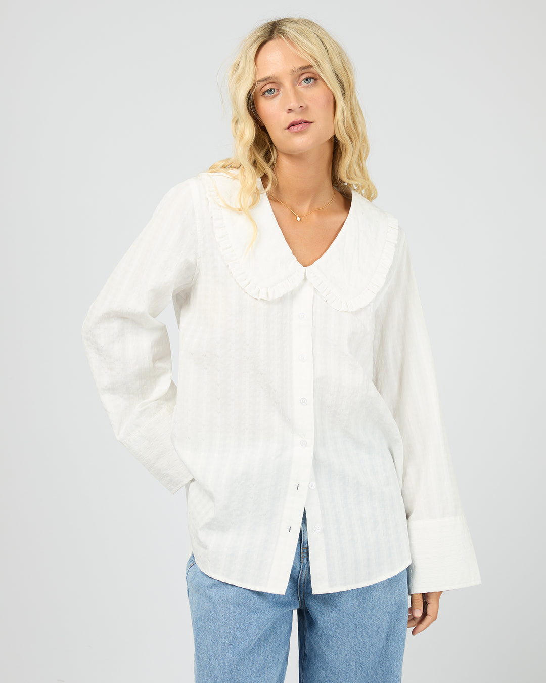 All About Eve | Lilah Shirt - White