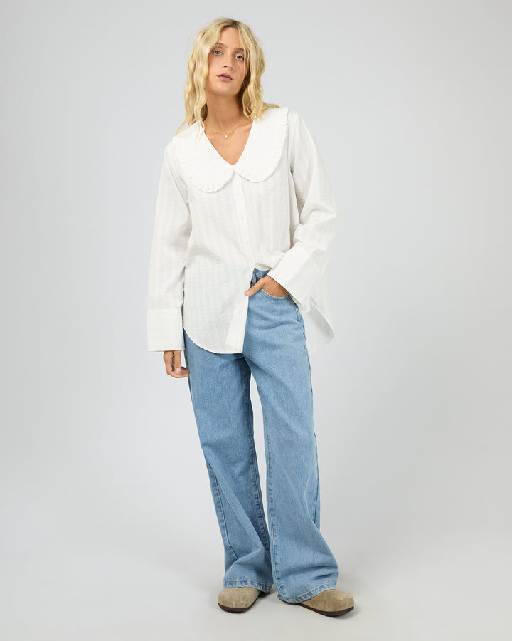 All About Eve | Lilah Shirt - White