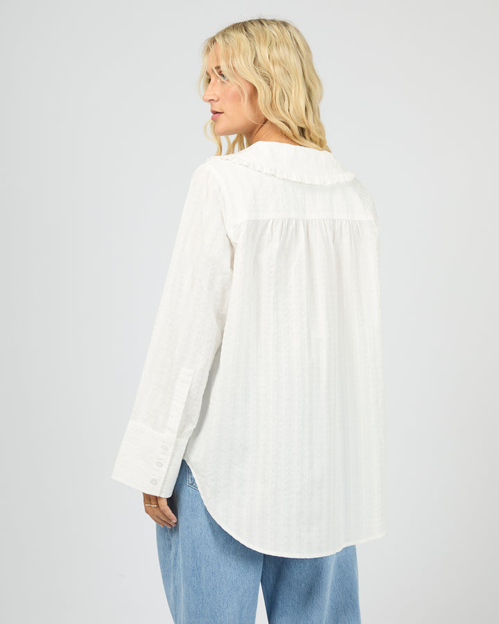 All About Eve | Lilah Shirt - White