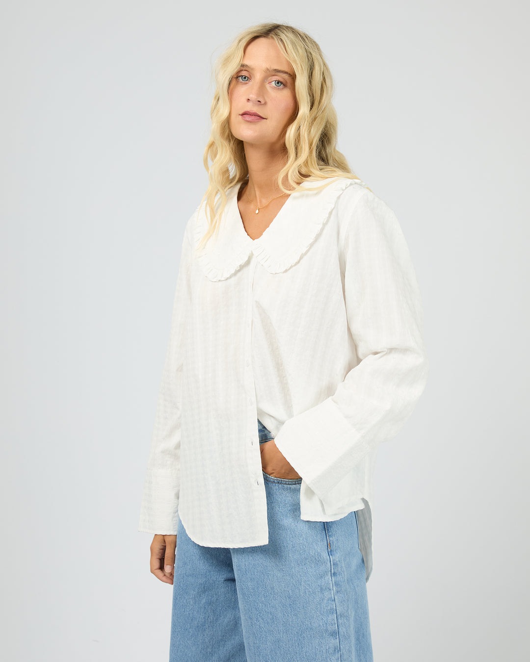 All About Eve | Lilah Shirt - White