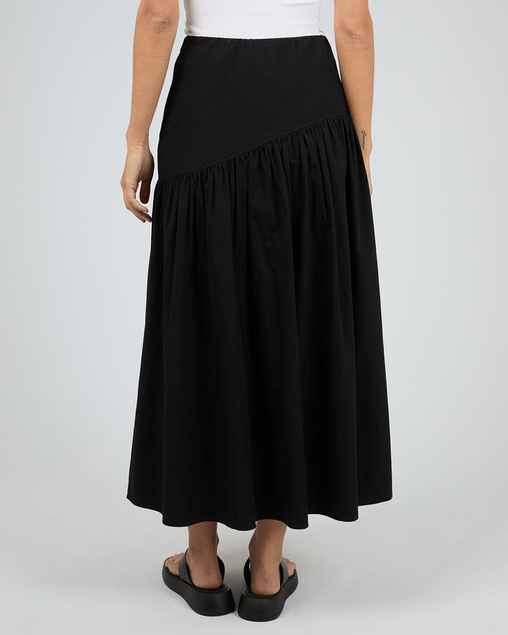 AAE | Essential Asym Maxi Skirt - Black