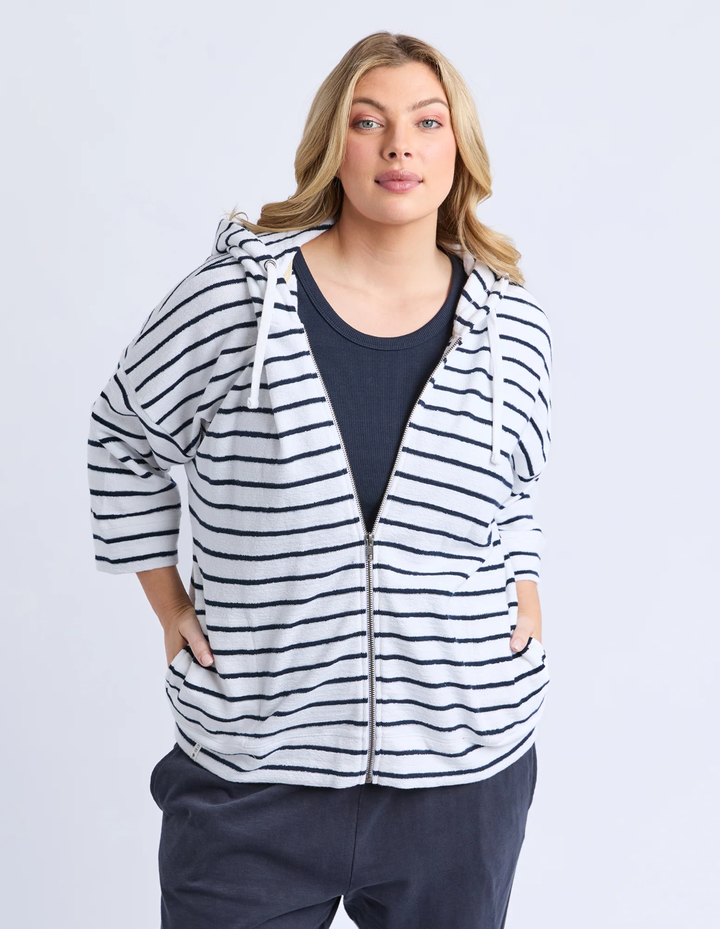 Elm | Beachy Hoodie Stripe