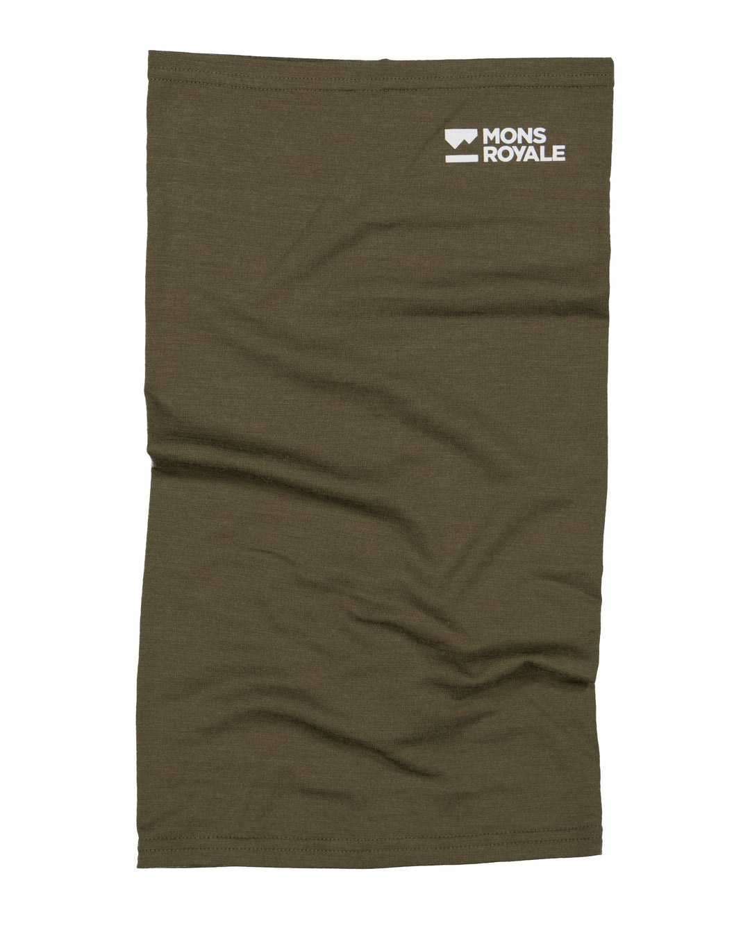 Mons Royale | Unisex Daily Dose Merino Neckwarmer - Dark Olive