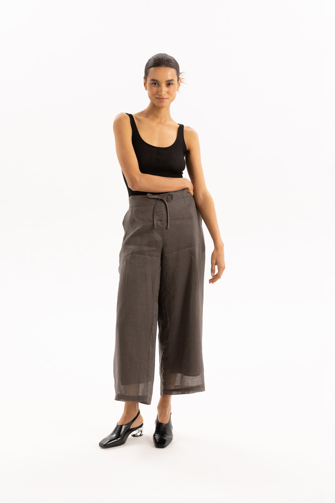 Milly Pants - Charcoal