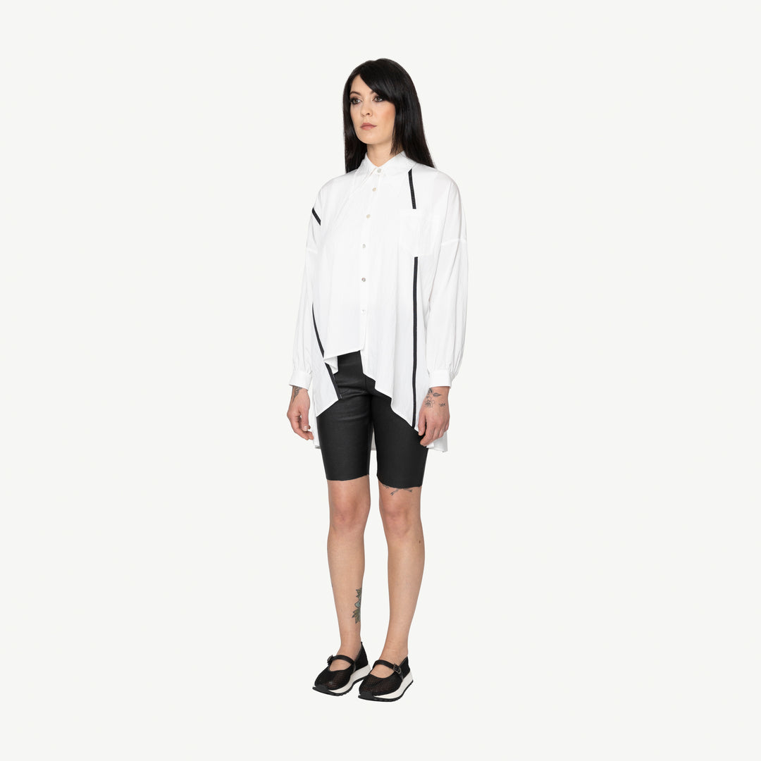 Bone & Arrow | Idris Shirt in White