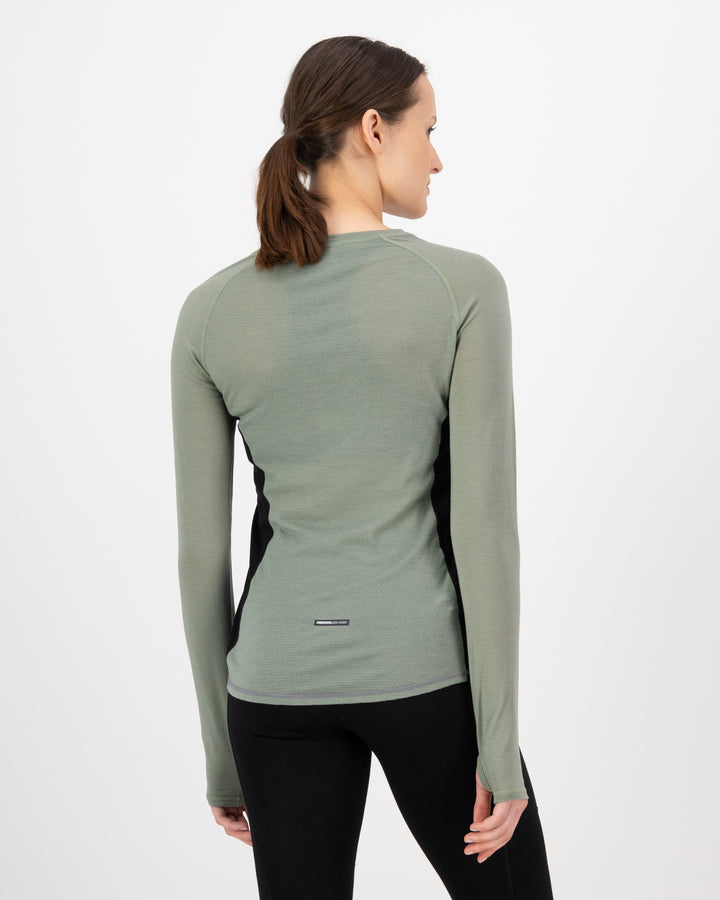 Mons Royale | Bella Merino Long Sleeve -  Willow