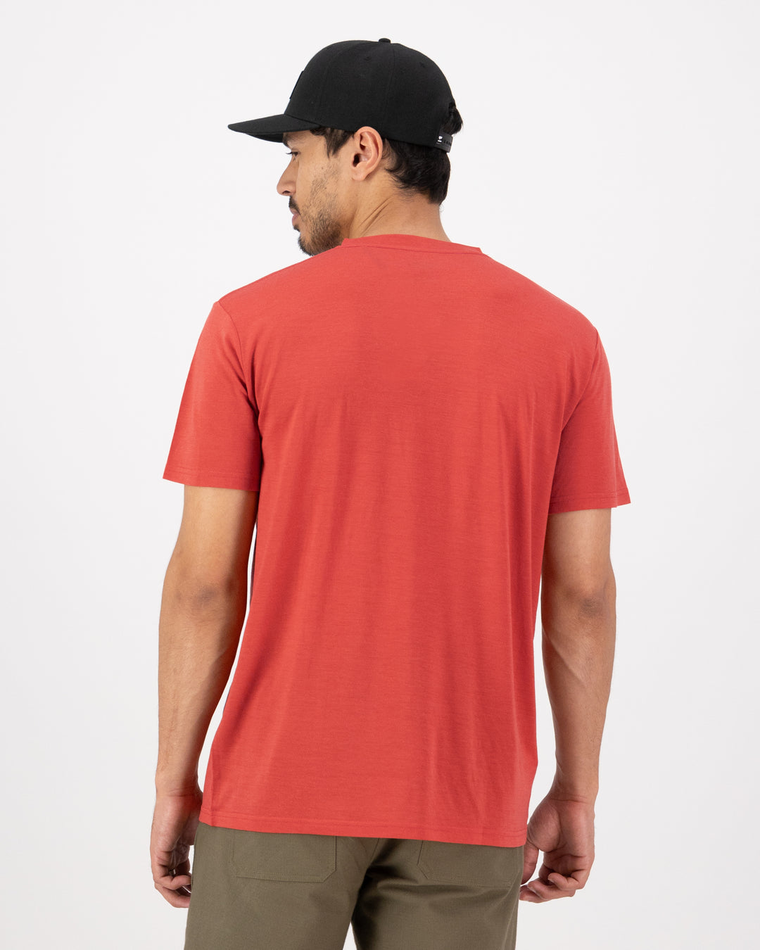 Mons Royale | Icon Merino Classic T-Shirt - Cranberry