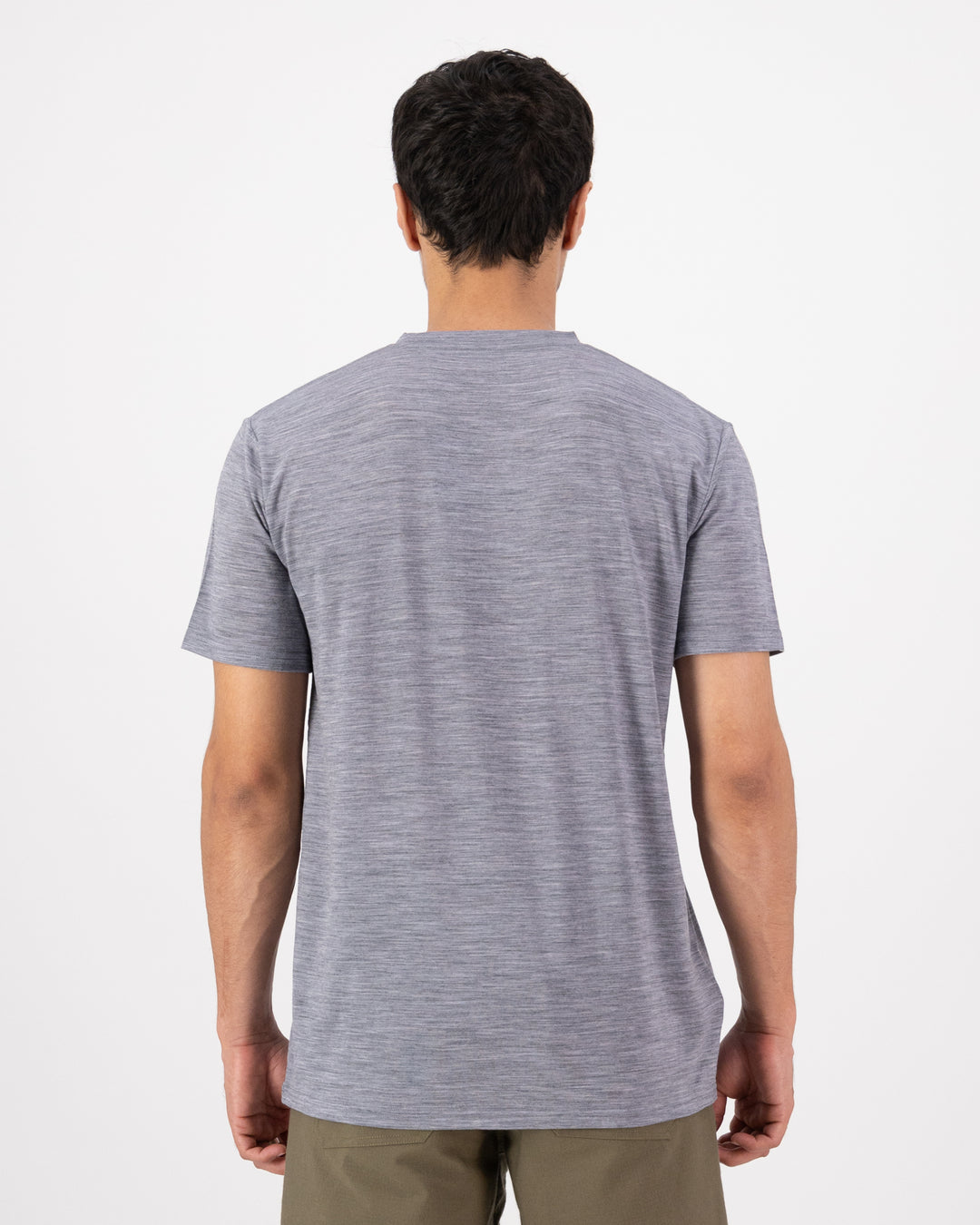 Mons Royale | Men's Icon Classic T-Shirt - Grey Heather