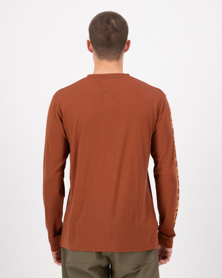 Mons Royale | Men's Icon Classic LS - Sienna