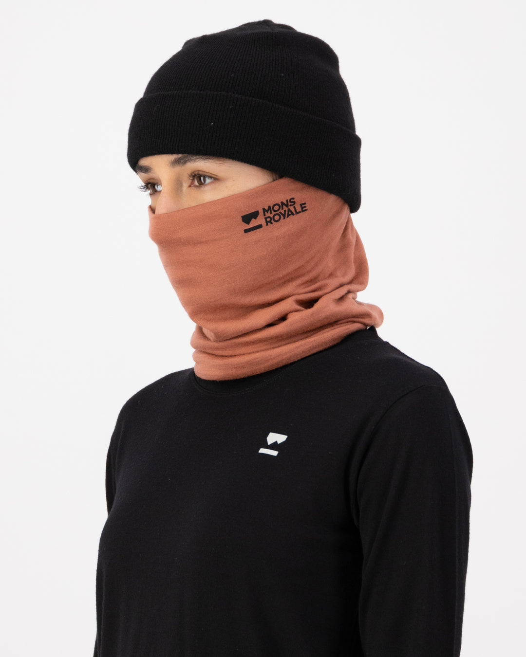 Mons Royale | Double-up Neckwarmer - Canyon Rose
