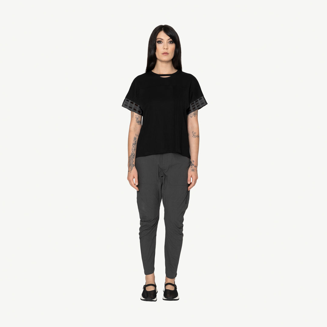 Bone & Arrow | Aeris Top in Black