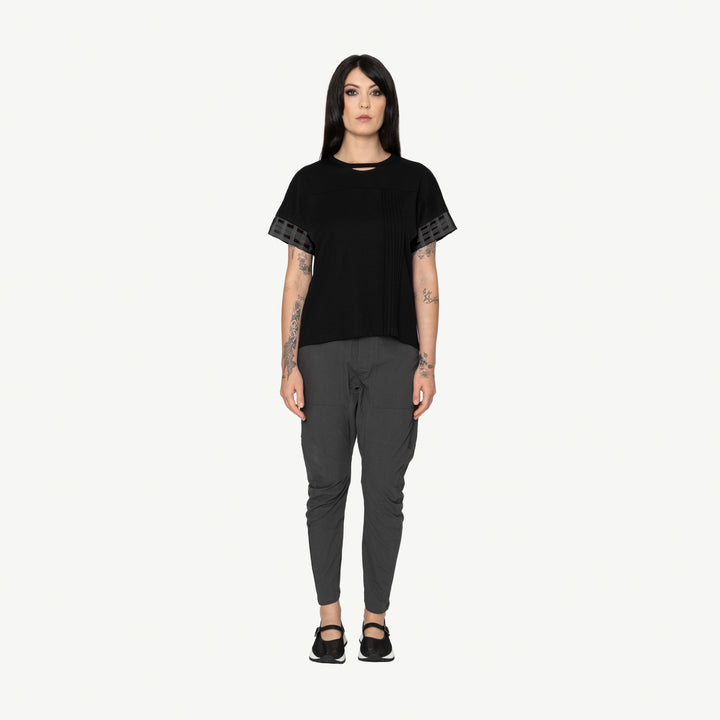Bone & Arrow | Aeris Top in Black