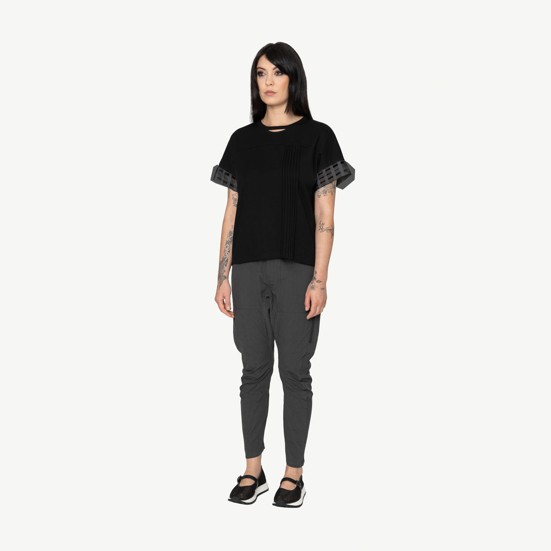 Bone & Arrow | Aeris Top in Black