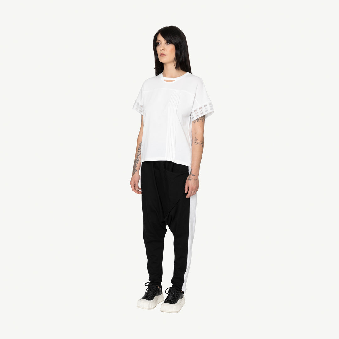 Bone & Arrow | Aeris Top in White